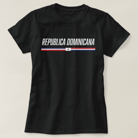Republica Dominicana T-shirt (Design voorkant)