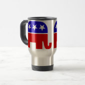 Republica Elephant Travel Mug Reisbeker (Voorkant links)