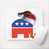 Republicaan-olifant-XMAS Muismat (Met muis)