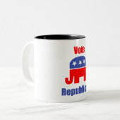 Republican Coffee-Mok Tweekleurige Koffiemok (Voorkant links)
