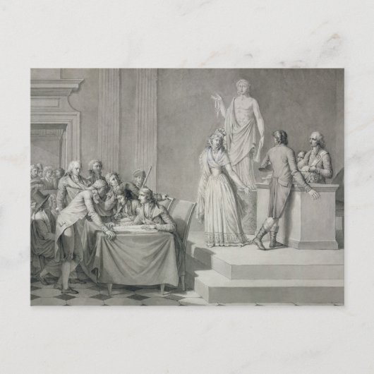 Republican Divorce Briefkaart (Voorkant)