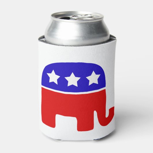 Republican Elephant Blikjeskoeler (Blikje Voorkant)