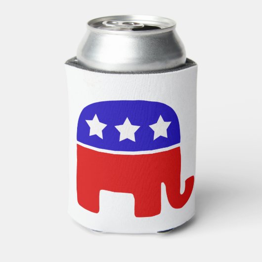 Republican Elephant Blikjeskoeler (Blikje Achterkant)