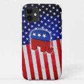Republican Elephant Case-Mate iPhone Case (Achterkant)