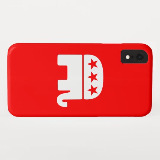 Republican Elephant Case-Mate iPhone Case (Achterkant (horizontaal))