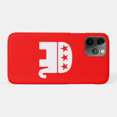 Republican Elephant Case-Mate iPhone Case (Achterkant (horizontaal))