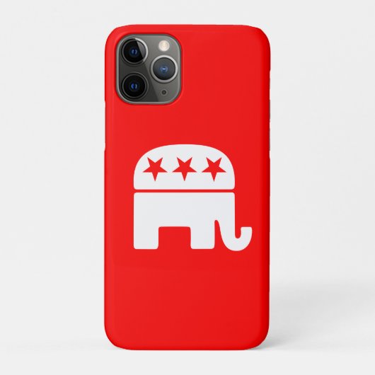 Republican Elephant Case-Mate iPhone Case (Achterkant)