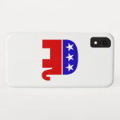Republican Elephant Case-Mate iPhone Case (Achterkant (horizontaal))