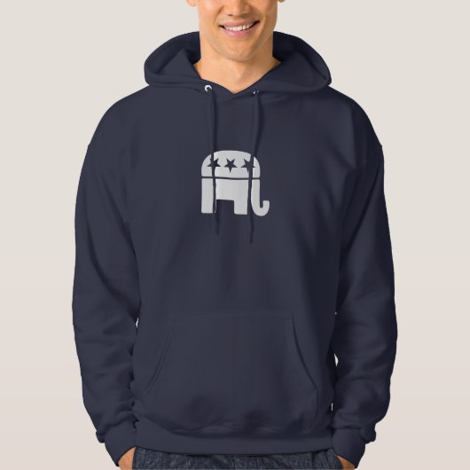 Republican Elephant Hoodies (Voorkant)