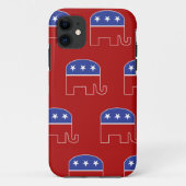 Republican Elephant IPhone Case (Achterkant)