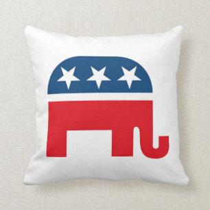 Republican Elephant Kussen
