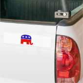 Republican Elephant Logo Bumpersticker (Op Truck)