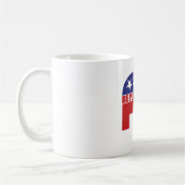 Republican Elephant Logo Koffiemok (Links)