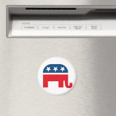 Republican Elephant Magneet (Insitu (Vaatwasser))