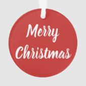 Republican Elephant met Pet van de kerstman Ornament (achterkant)