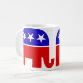 Republican Elephant Mok (Voorkant links)