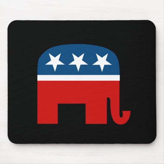 Republican Elephant Muismat (Voorkant)