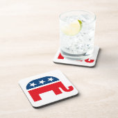 Republican Elephant Onderzetter (Rechterzijde)