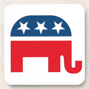Republican Elephant Onderzetter