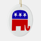 Republican Elephant Ornament (Rechts)