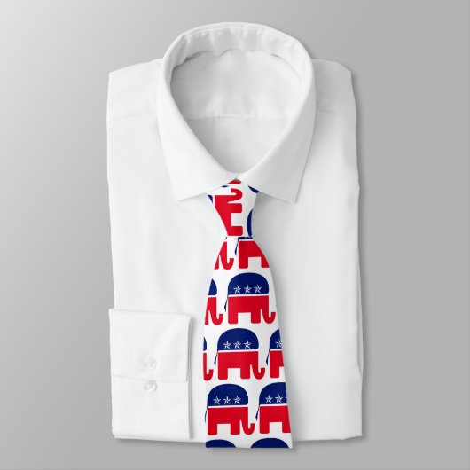 Republican Elephant Stropdas (Gebonden)