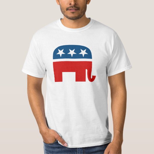 Republican Elephant T-shirt (Voorkant)