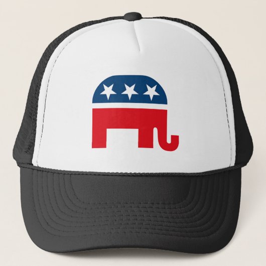 Republican Elephant Trucker Pet (Voorkant)