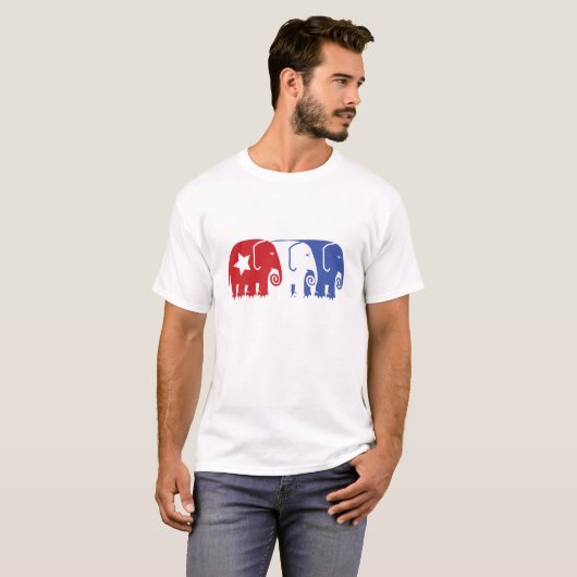 Republican Elephants Shirt (Voorkant volledig)