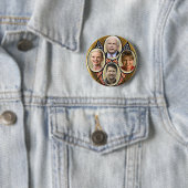 Republican Family Quadragate 3-inch Button (In situ)