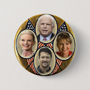 Republican Family Quadragate 3-inch Button
