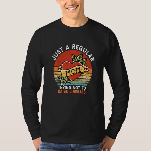 Republican gewoon een gewone moeder die probeert n t-shirt (Voorkant)