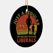 Republican gewoon een gewone vader die probeert ni keramisch ornament (Rechts)