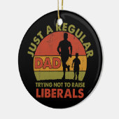 Republican gewoon een gewone vader die probeert ni keramisch ornament (Links)