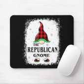 Republican Gnome Buffalo Plaid Matching Family Xma Muismat (Met muis)
