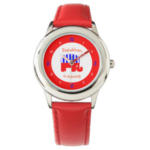 Republican in training Genummerd horloge