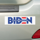 Republican Joe Biden Bumpersticker (Op auto)
