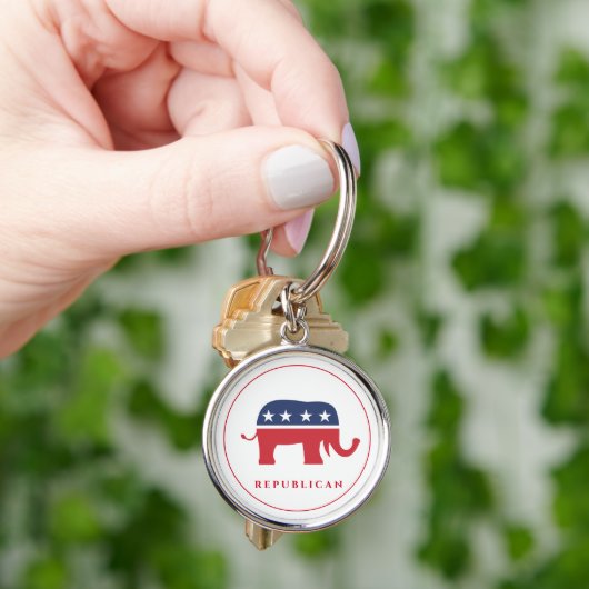 Republican Metal Sleutelhanger (Hand)