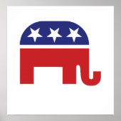 Republican Original Elephant Poster (Voorkant)