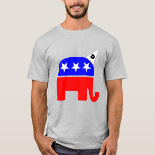 Republican Party Logo Dunce T-shirt