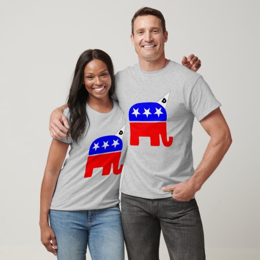 Republican Party Logo Dunce T-shirt (Unisex)