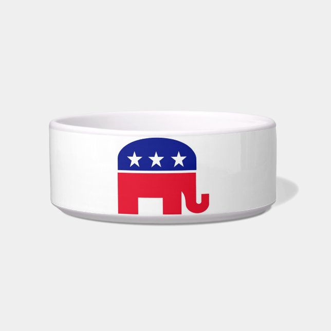 Republican Pet Bowl Voerbakje (Voorkant)