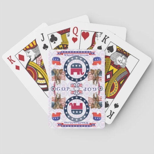 Republican Playing Cards Pokerkaarten (Achterkant)