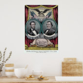 Republican Presidential Ticket 1864 Poster (Keuken)