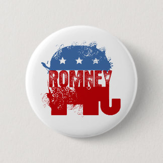 Republican ROMNEY Ronde Button 5,7 Cm