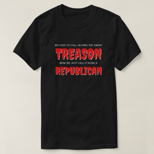 Republican Tredent-shirt T-shirt (Design voorkant)
