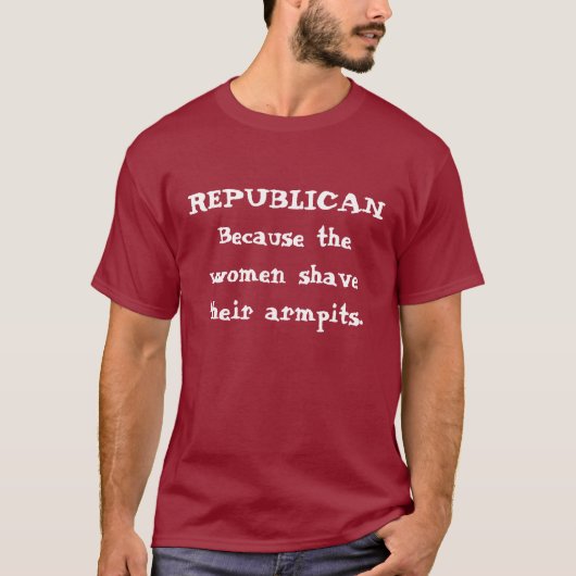 REPUBLICAN Women Shave T-Shirt (Voorkant)