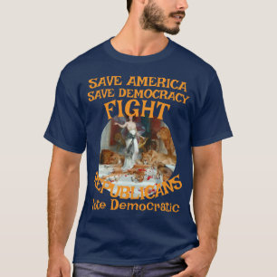 REPUBLICANEN ZL X1 KP PARTIJ STEM VERKIEZING KOSTE T-SHIRT