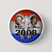 RepublicanJugate Ronde Button 5,7 Cm (Voorkant)