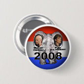 RepublicanJugate Ronde Button 5,7 Cm (Voorkant /achterkant)