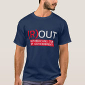 Republicans out t-shirt (Voorkant)